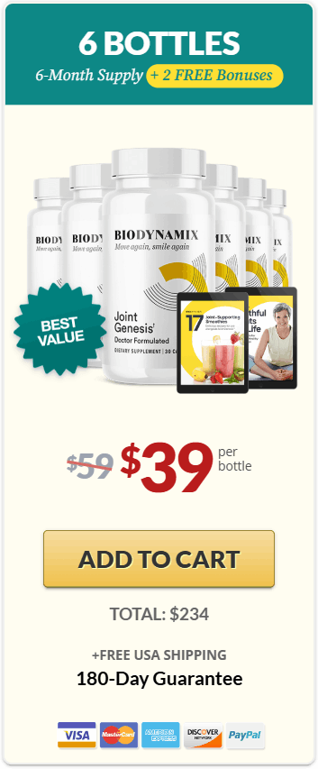 Buy Joint Genesis 6 Bottle